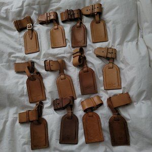 LOUIS VUITTON Name TAG + Strap VIntage